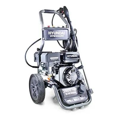 Hyundai Pressure Washer, Petrol 2800psi, 210cc, Jet Wash with 7.5m hose, Quick Connect Nozzles &