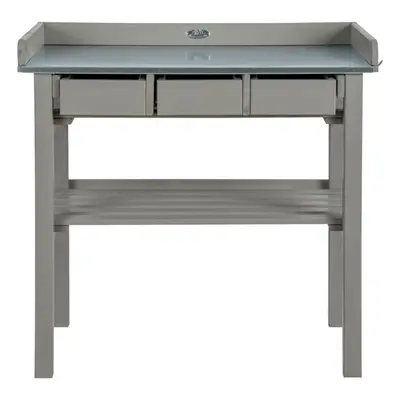 Esschert Design Garden Work Bench Grey CF29G