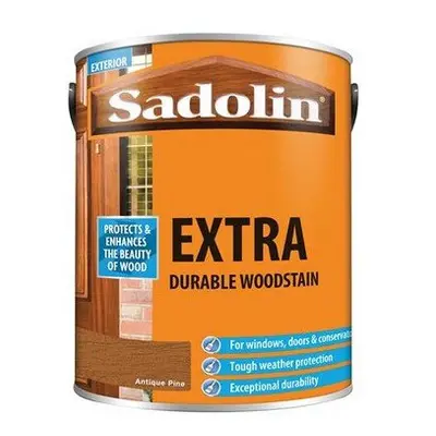 Sadolin Extra Durable Woodstain Antique Pine Litre