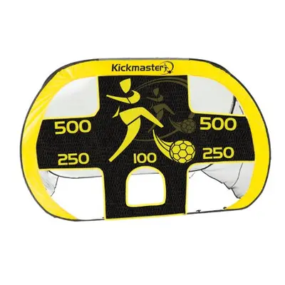 Kickmaster Quick Up Goal And Target Shot,Yellow/Black