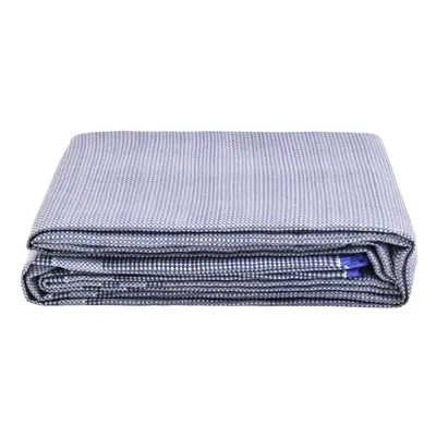 vidaXL Tent Carpet 650x300 cm Blue Patio Outdoor Camping Rug Mat Groundsheet