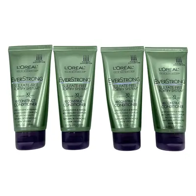 L'Oreal Everstrong Sulfate Free Conditioner Frizzy & Damaged Hair OZ Set of