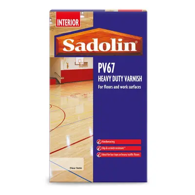 (Satin, 1L) Sadolin Pv67 Heavy Duty Varnish