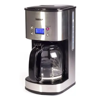 Igenix IG8250 10-Cup Stainless Steel Digital Coffee Maker