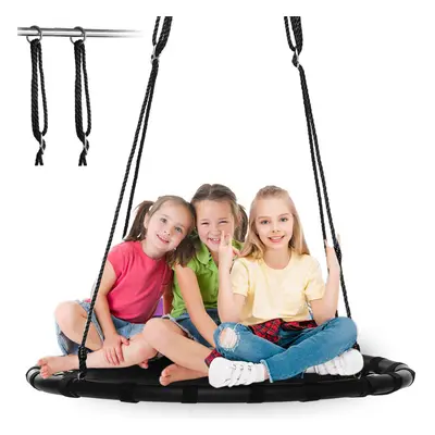 (M) 60/110cm Kids Garden Swing Round Mesh Swing Adjustable Multi-child Hammock Hang Chair Outdoo