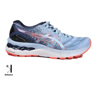 GEL-NIMBUS | Mist/Blazing Coral | Womens Running Trainers