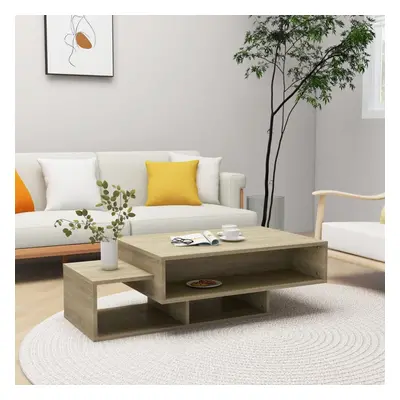 vidaXL Coffee Table Sonoma Oak Chipboard Home Living Room Couch End Sofa Table