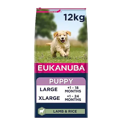 Eukanuba Complete Dry Dog Food for Puppy Large and Giant Breeds with Lamb and Rice kg