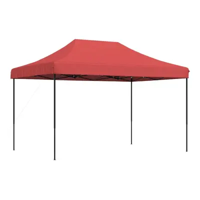 (burgundy, without sidewall) vidaXL Foldable Party Tent Pop-Up with Sidewalls Patio Gazebo Canop