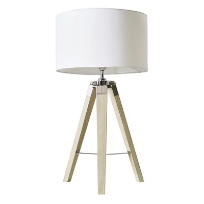 Tripod Brown Table Lamp