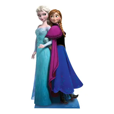 Anna and Elsa from Frozen Disney Cardboard Cutout / Standee