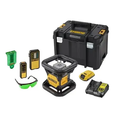 DeWalt DCE079D1G-GB Green Rotary Laser Kit Volt x 2.0Ah Li-Ion