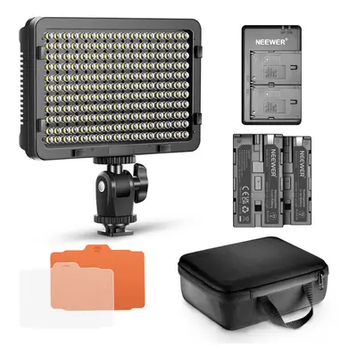 NEEWER Bi-Color LED Panel Light Kit with Case