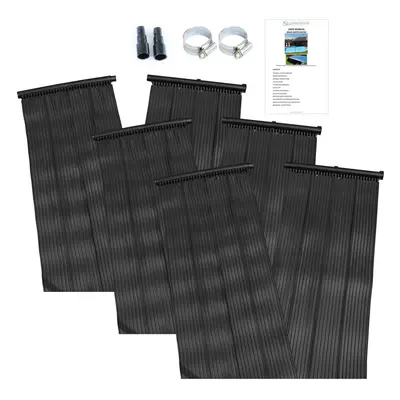 (3 Mats) Kids Paddling Swimming Pool Solar Mat Free Hot Water Heater Total Kit Sun Energy 0.66m 