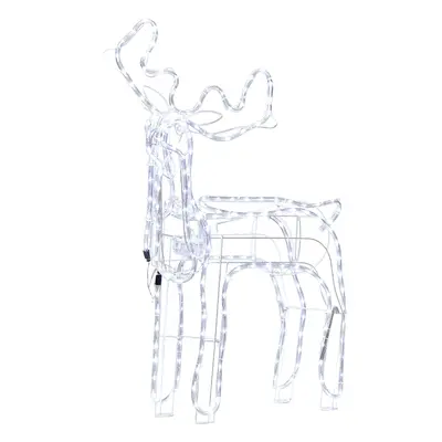 Outdoor LED Decoration Animated Reindeer cm White INNNES