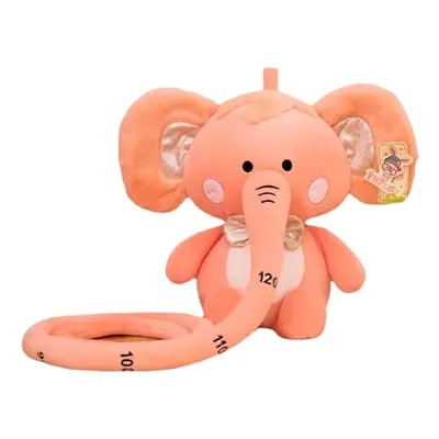 (Pink, 30cm) 30/40/55CM Soft Down Cotton Stuffed Plush Toy with Long Nose Height Ruler Function 