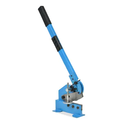 vidaXL Hand Lever Shear 125mm Blue Rebar Metal Cutter Manual Shearing Machine