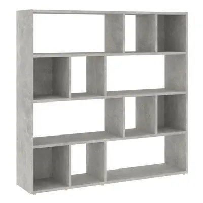 (concrete grey) vidaXL Book Cabinet/Room Divider Bookshelf Storage Rack Bookcase Multi Colours