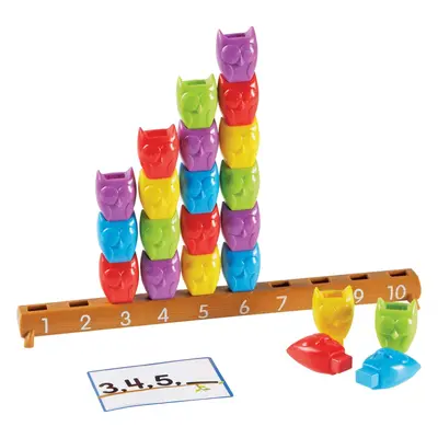 Learning Resources Counting Owls Activity Set, Counting & Sorting Toys, Math Game, Fine Motor To