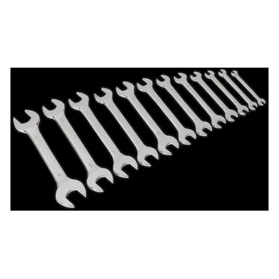 Double Open-End Spanner Set 12pc Metric