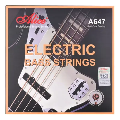 Electric Bass Strings Hexagonal Core Bronze Iron Alloy Winding for 4-String Frets