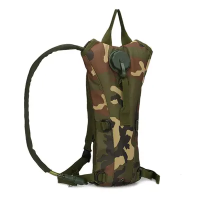 (9) Hydration Backpack with 3L Bladder Camouflage Cycling Hiking Running Climbing Outdoor Water 