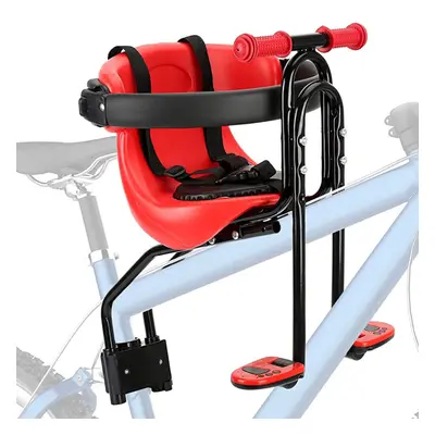 Bike Baby Seat Front Mount with Handrail Safety Locks