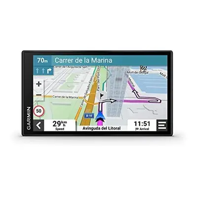 Garmin DriveSmart MT-D Inch Sat Nav with Map Updates for UK, Ireland and Full Europe, Environmen