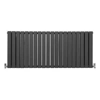 (Anthracite, x 1400mm) Flat Panel Radiators Horizontal Vertical Heater