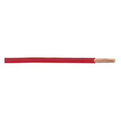 30m Red Automotive Cable - Amps - Thin Walled - Single Core Conductor