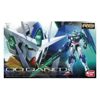 1/144 Gundam GNT-0000 QAN[T] Real Grade scale model kit