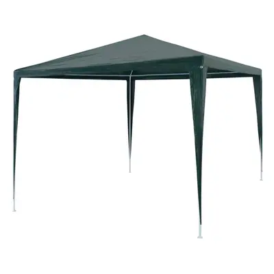 vidaXL Party Tent 3x3m PE Green Outdoor Patio Gazebo Canopy Marquee Shade