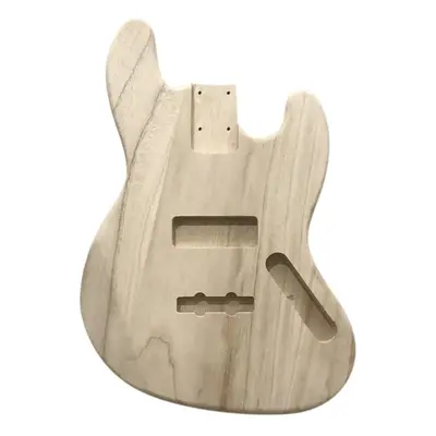 Polished Wood Type Electric Guitar Barrel DIY Maple Body For JB Style Bass