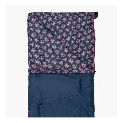 Sleepline Camping Sleeping Bag | Floral Blue | Season | Single