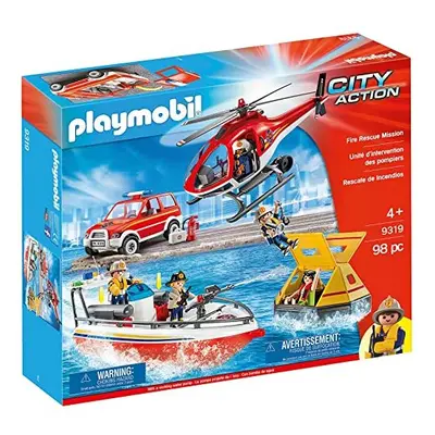 Playmobil - - Fire Rescue Mission