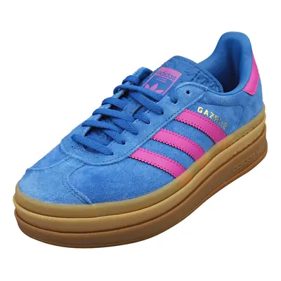 (4) adidas Gazelle Bold Womens Fashion Trainers in Blue Purple