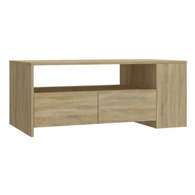 (sonoma oak) vidaXL Coffee Table Couch Table Indoor Furniture Engineered Wood Multi Colours