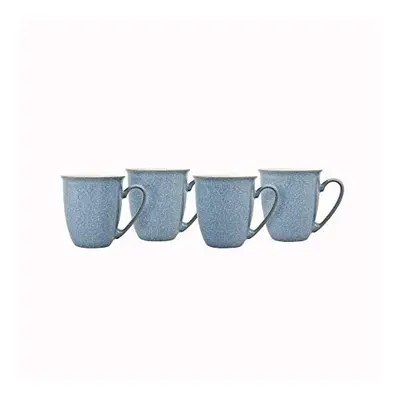 Denby Elements Piece Coffee/Beaker Mug Set, Blue