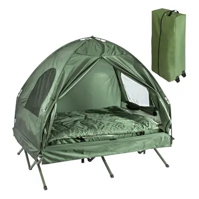 SoBuyÂ® OGS32-L-GR, Person Foldable Camping Tent, Outdoor Camping Bed