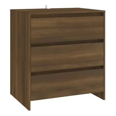 (brown oak) vidaXL Sideboard Storage Cupboard Cabinet Buffet Highboard Engineered Wood