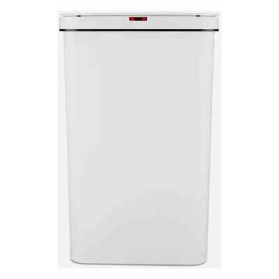 (White, Single) Sensor bin with fixing ring, battery operated, litres, white