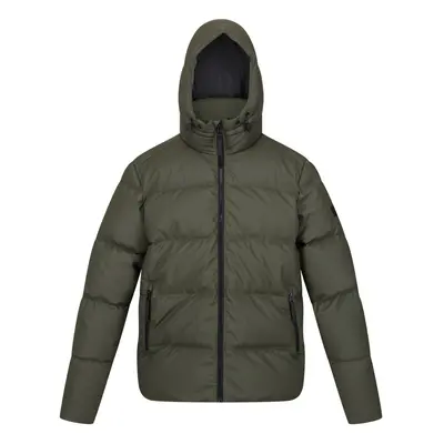 (S, Dark Khaki) Regatta Mens Saltern Padded Jacket