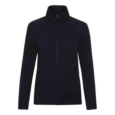 (XS, Deep Navy) Fruit of the Loom Womens/Ladies Premium Lady Fit Sweat Jacket