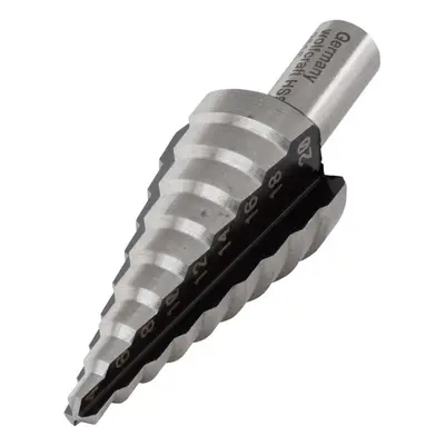 Wolfcraft Step Drill Bit mm mm HSS Grey