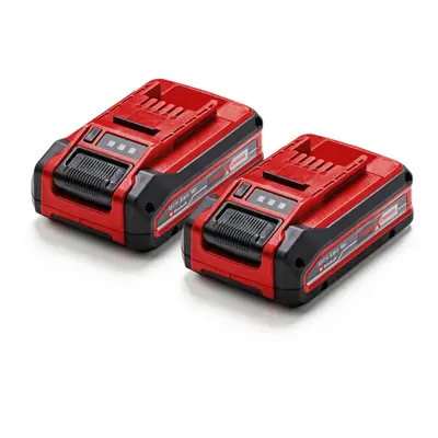 Einhell 2x 3.0Ah PLUS Battery Twinpack 18V PXC Batteries For All Power X-Change