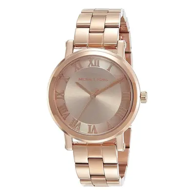 Michael Kors Norie Womens Ladies Watch Rose Gold Stainless Steel Bracelet Rose Gold Dial MK3561