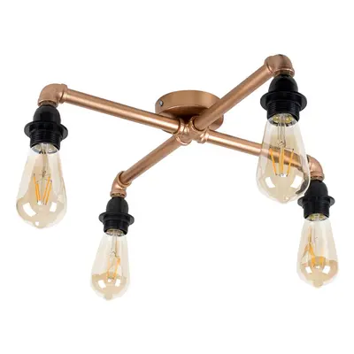 Luiggi Way Copper Ceiling Bar Light