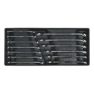 13 Piece Combination Spanner Set with Modular Tool Tray - Metric - Tool Storage