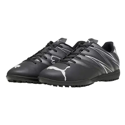 (8 UK, Black/Silver) Puma Mens Attacanto Turf Training Football Boots