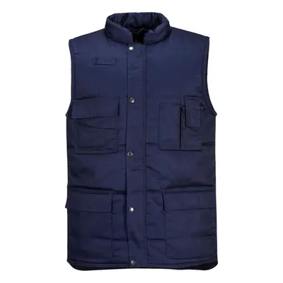 (L, Navy) Portwest Mens Shetland Body Warmer